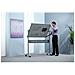 Nobo Mobile Whiteboard, 1200x900mm, 120 cm, 90 cm, Bianco - Foto miniatura 3
